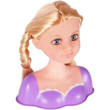 Ikonka Art.KX5406 Doll's head for styling with accessories