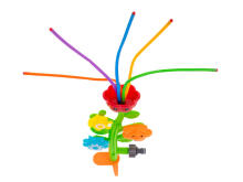 Ikonka Art.KX5391 Ūdens smidzinātājs strūklaka bērniem ziedu