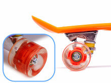 Ikonka Art.KX5375_4 Frisbee rula LED rattad oranžid rattad