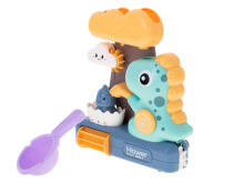 Ikonka Art.KX5354 Bath toy shower with dinosaur reel