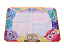 Ikonka Art.KX5351 Water mat with accessories 60x80cm owl owls