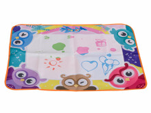 Ikonka Art.KX5351 Water mat with accessories 60x80cm owl owls