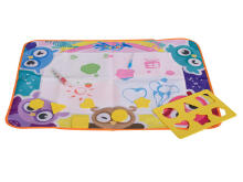 Ikonka Art.KX5351 Water mat with accessories 60x80cm owl owls
