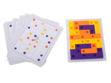 Ikonka Art.KX5349 Tetris puzzle spēle + kartes