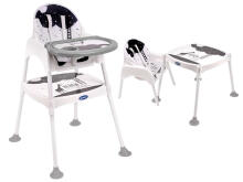 Ikonka Art.KX5317 Feeding chair stool table chair 3in1 stars