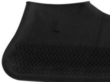 Ikonka Art.KX5299_2 Waterproof boot protectors wellingtons L black size 39-44