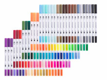 Ikonka Art.KX5271 Krāsu marķieri marķieru pildspalvu komplekts 100 gab.