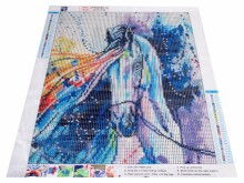 Ikonka Art.KX5259_10 Teemant tikand mosaiik komplekt 5D hobune