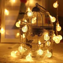 Ikonka Art.KX5239 LED ball chain lights 10m 100LED warm white
