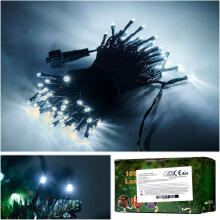 Ikonka Art.KX5235_1 LED lights light chain 10m 100LED cold white