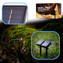Ikonka Art.KX5233_1 Solar lights light chain 20m 200LED multicolour