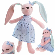 Ikonka Art.KX5222_1 Plush rabbit mascot blue 52cm