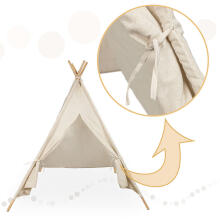 Ikonka Art.KX5187 Indiāņu mājas telts bērniem Tipi Wigwam 135cm