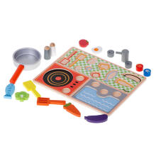 Ikonka Art.KX5169 Children's kitchen plate with cutting board