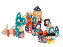 Ikonka Art.KX5145 Marble ball track blocks 156 el.