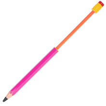 Ikonka Art.KX5132 Syringe water pump pencil 54cm pink