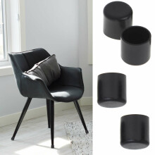 Ikonka Art.KX5116 Furniture chair leg caps 19mm black