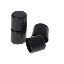 Ikonka Art.KX5116 Mēbeļu krēslu kāju uzgaļi 19 mm melni