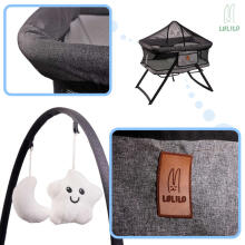 Ikonka Art.KX5104 LULILO cot travel cot cradle VOJAGO baby cot 2in1