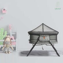 Ikonka Art.KX5104 LULILO cot travel cot cradle VOJAGO baby cot 2in1
