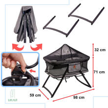 Ikonka Art.KX5104 LULILO cot travel cot cradle VOJAGO baby cot 2in1