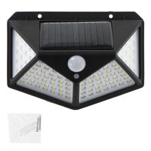 Ikonka Art.KX5087 Solar motion and dusk sensor lamp 100 LED