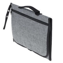 Ikonka Art.KX5086 Baby changing travel mat convertible changing bag grey