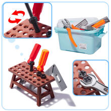 Ikonka Art.KX4952 Tools for children workshop with tools 48el.