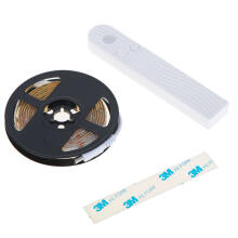 Ikonka Art.KX4942 USB battery-powered motion detector LED strip 2M warm white