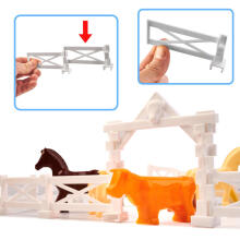 Ikonka Art.KX4810 DIPLO Farm large children's construction plastic blocks 303el.