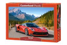 Ikonka Art.KX4787 CASTORLAND Puzzle 500el. Mountain Ride