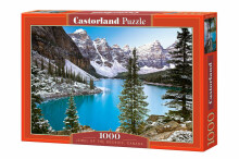 Ikonka Art.KX4782 CASTORLAND Puzzle 1000el. Klinšu dārgakmens, Kanāda - Kanādas ezers