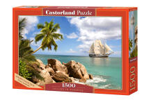 Ikonka Art.KX4778 CASTORLAND Puzzle 1500el. Burāšana paradīzē