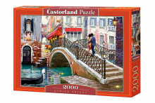 Ikonka Art.KX4777 CASTORLAND Puzzle 2000el. Venice Bridge