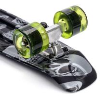 Meteor® Penny Board Art.22607 SKULLS