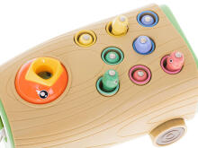 Ikonka Art.KX5429 Magnetic game feed the bird on wheels