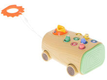 Ikonka Art.KX5429 Magnetic game feed the bird on wheels