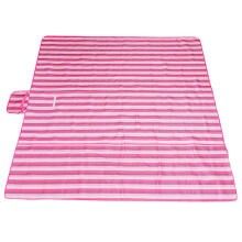 Ikonka Art.KX4991 Beach mat beach picnic blanket 200x200cm pink