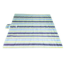 Ikonka Art.KX4991_1 Beach mat beach picnic blanket 200x200cm blue
