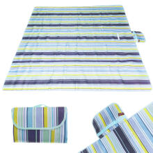 Ikonka Art.KX4991_1 Beach mat beach picnic blanket 200x200cm blue