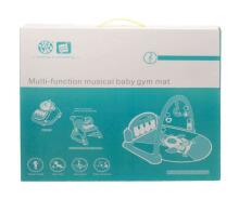 Ikonka Art.KX9884  Baby education mat 3in1 owl + piano