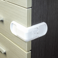 La bebe™ Accessories Art.KX7492_2 Angled drawer safety device version 2 white