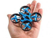 Ikonka Art.KX9891_1 Dron RC JJRC H36 mini 2.4GHz 4CH 6 axis niebieski