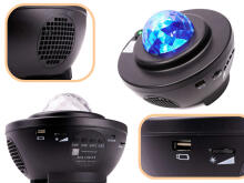 Ikonka Art.KX6105 Star projector LED swivel night light