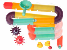 Ikonka Art.KX5951 Slide vannas rotaļlieta ūdensceļš + piederumi