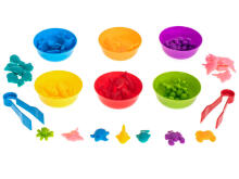 Ikonka Art.KX5700 Marine animals educational learning to count montessori 56el.