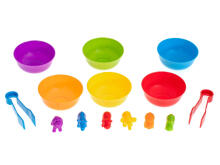Ikonka Art.KX5698 Animals safari educational learning to count montessori 36el.