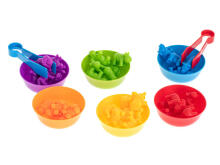 Ikonka Art.KX5698 Animals safari educational learning to count montessori 36el.