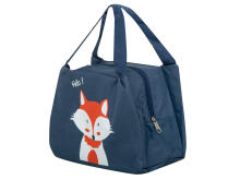 Ikonka Art.KX5631_3 Thermal insulation bag breakfast lunch fox orange