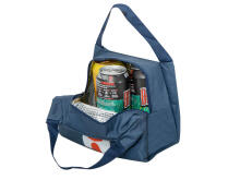 Ikonka Art.KX5631_3 Thermal insulation bag breakfast lunch fox orange